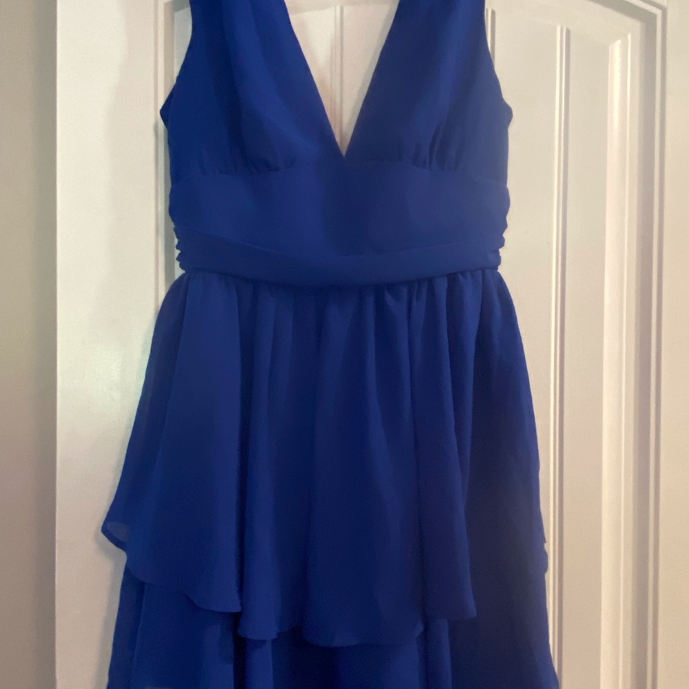 SHEIN Royal Blue Mini Dress Medium
